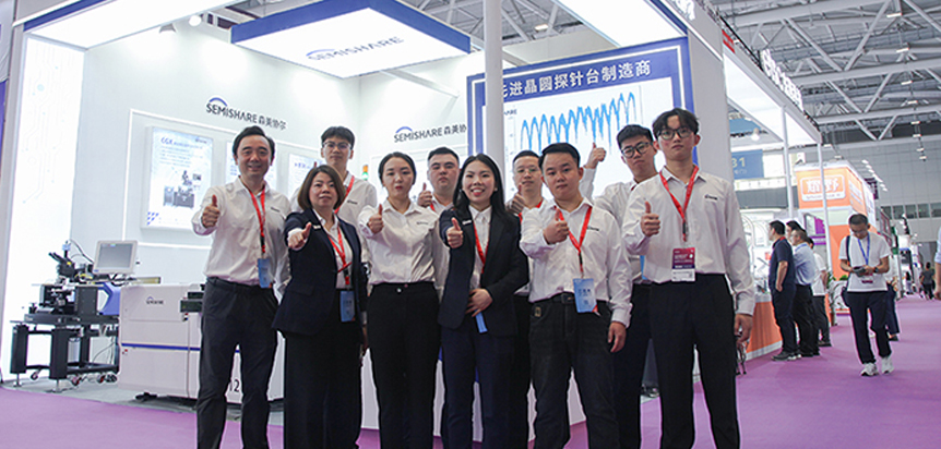 SEMISHARE showcased advanced wafer testing solutions at the 25th China International Optoelectronic Exposition!